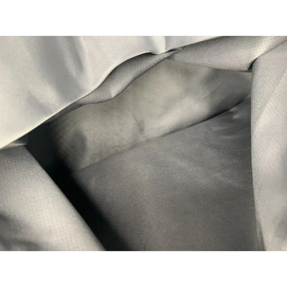 TUMI Nylon Tote Bag Laptop Travel Bag Gray Double Handles Zip Pockets Women's L - Picture 10 of 13